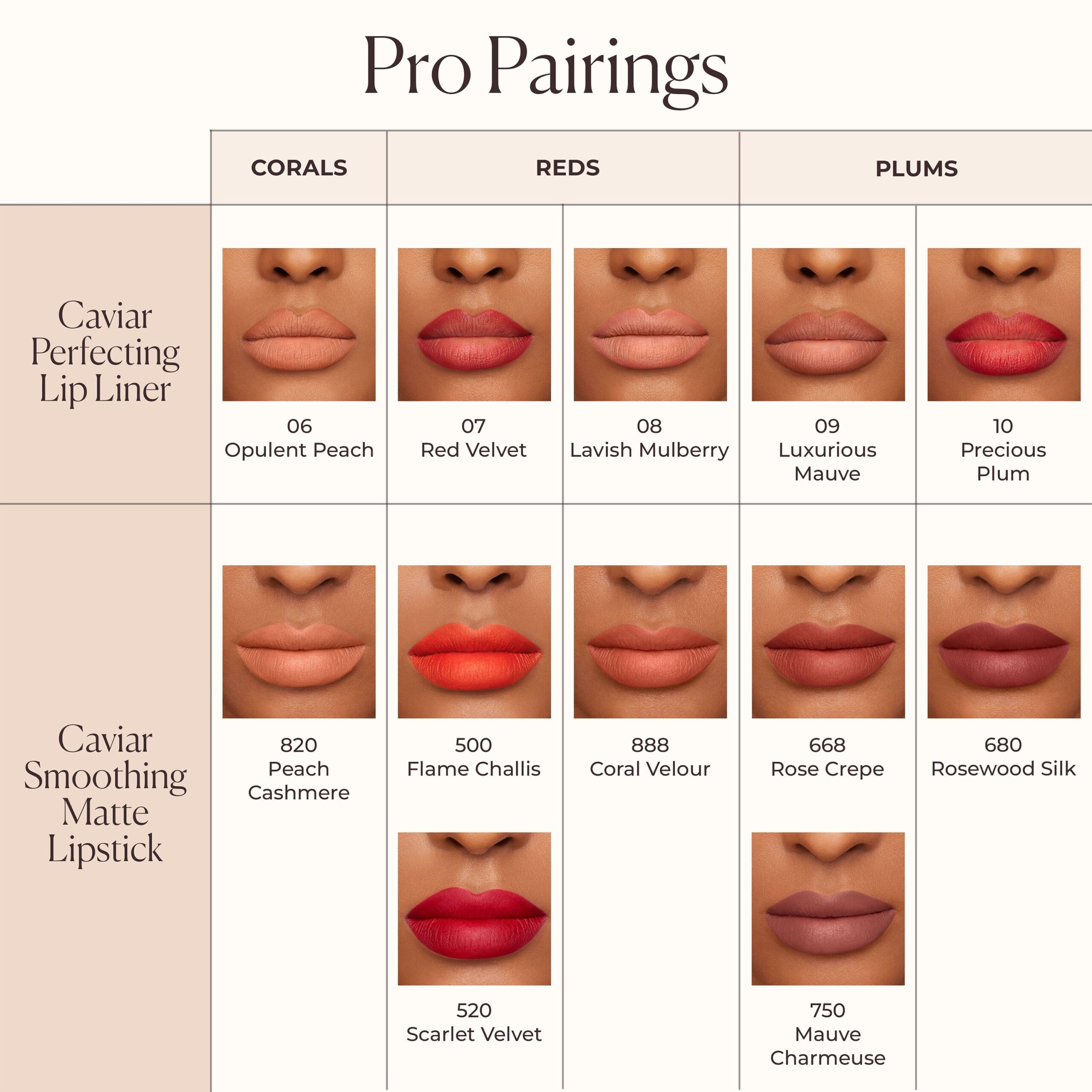 Caviar Smoothing Matte Lipstick Refill - Image 56