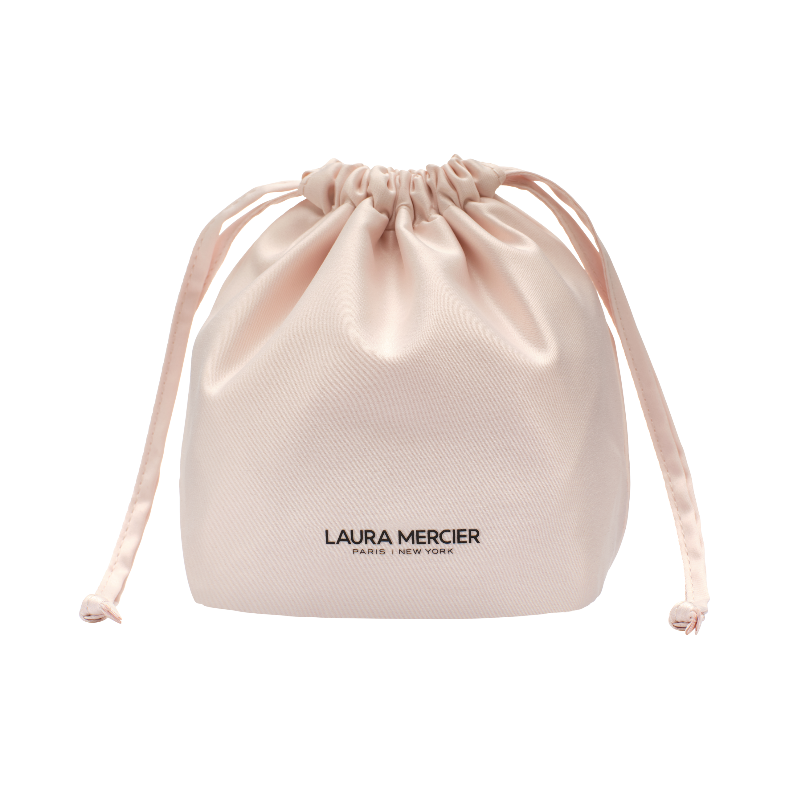 Blush Drawstring Makeup Bag